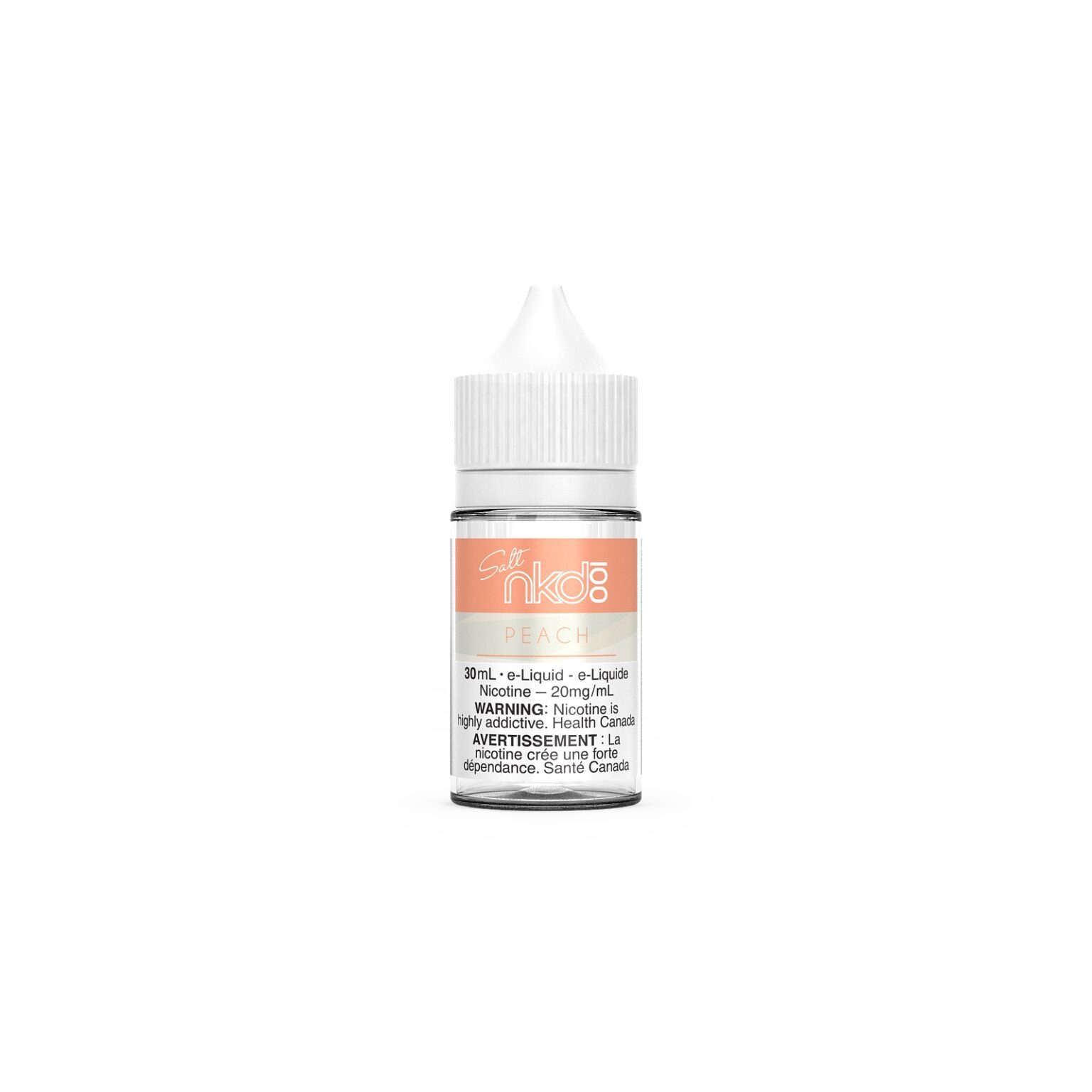 Peach by Naked 100 Salt - Big Cloud Vapor Bar - Canada's Premier Vaping Experience