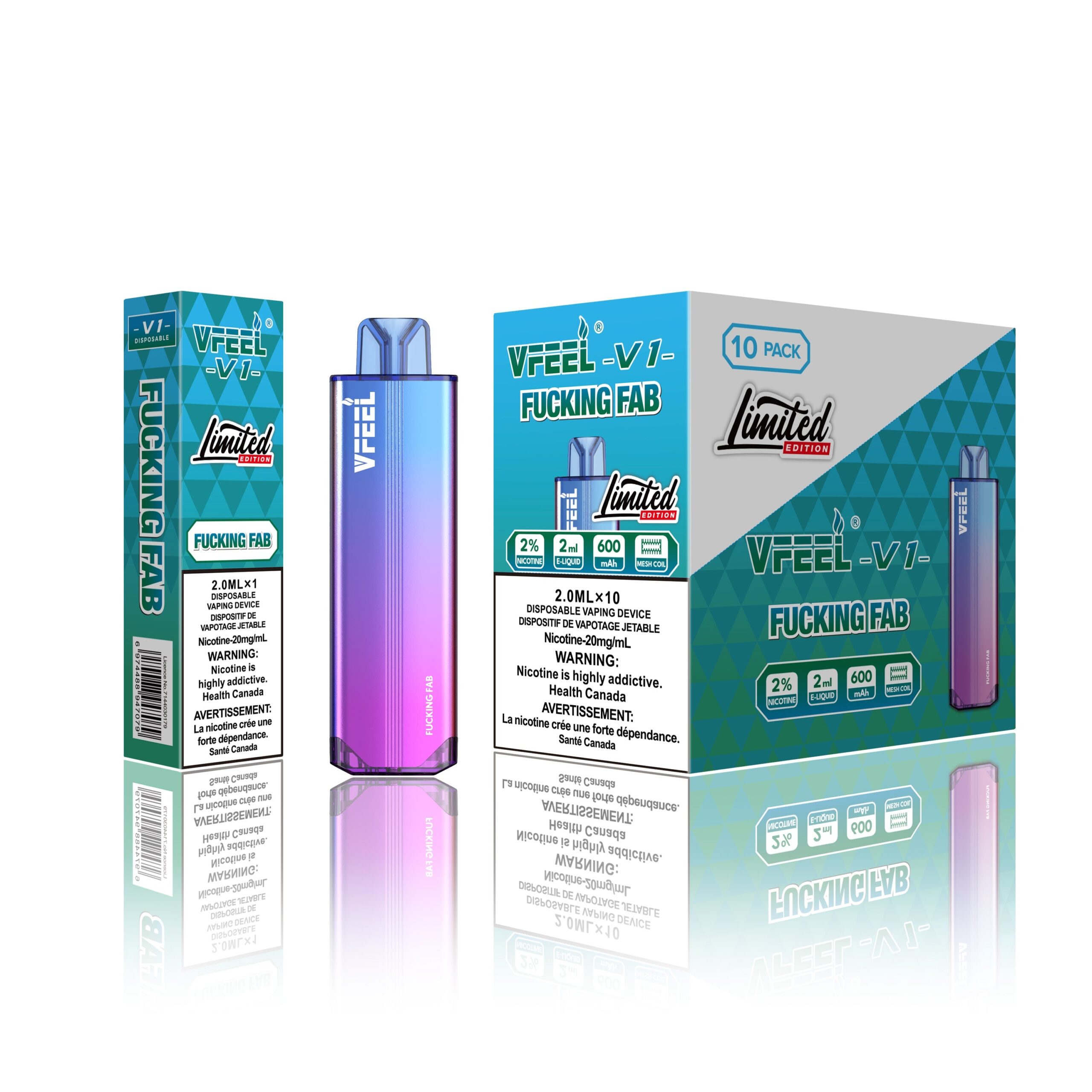 fucking fab vape flavor Sour Fucking FAB Geek Bar Pulse X 25000 Disposable Vape main image 0