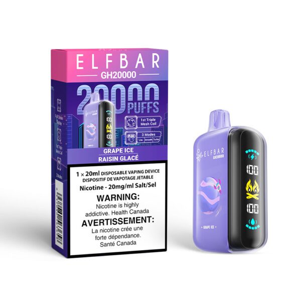 Elf Bar GH20000 Disposable - Big Cloud Vapor Bar, Canada