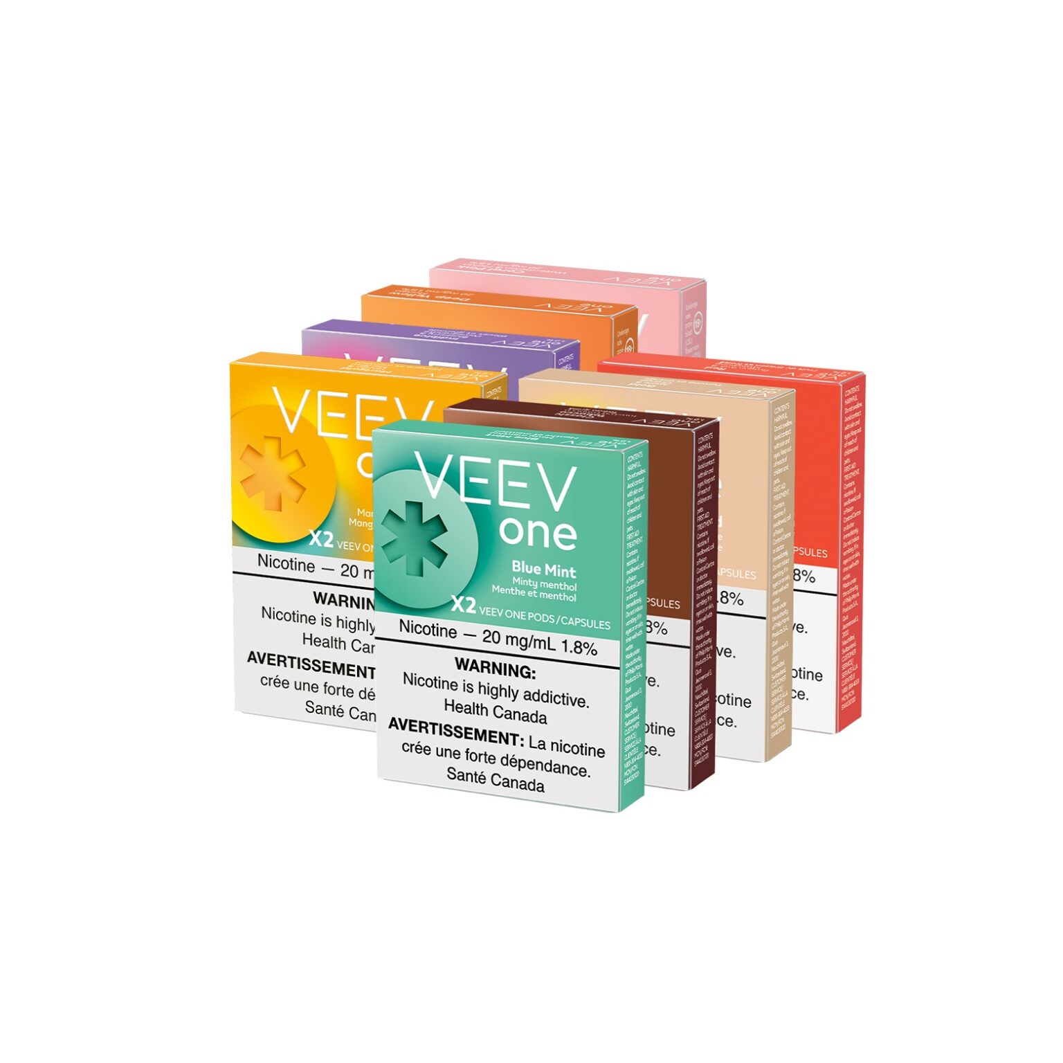 Veev One Pods 8 Pack Bundle - Big Cloud Vapor Bar - Canada's Premier Vaping Experience
