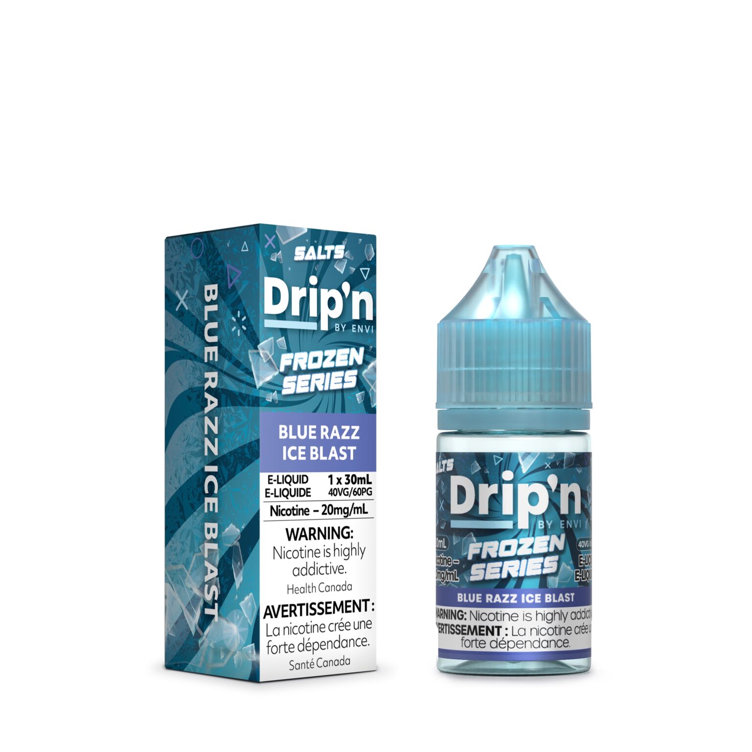 Drip'n by Envi Frozen Salt Nic - Big Cloud Vapor Bar - Canada's Premier Vaping Experience