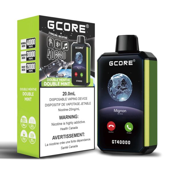 Gcore GT 40K Disposable - Big Cloud Vapor Bar - Canada's Premier Vaping Experience