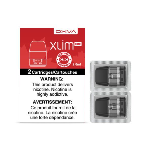 Oxva Xlim Replacement Pod [CRC] (2/Pk) - Big Cloud Vapor Bar - Canada's Premier Vaping Experience