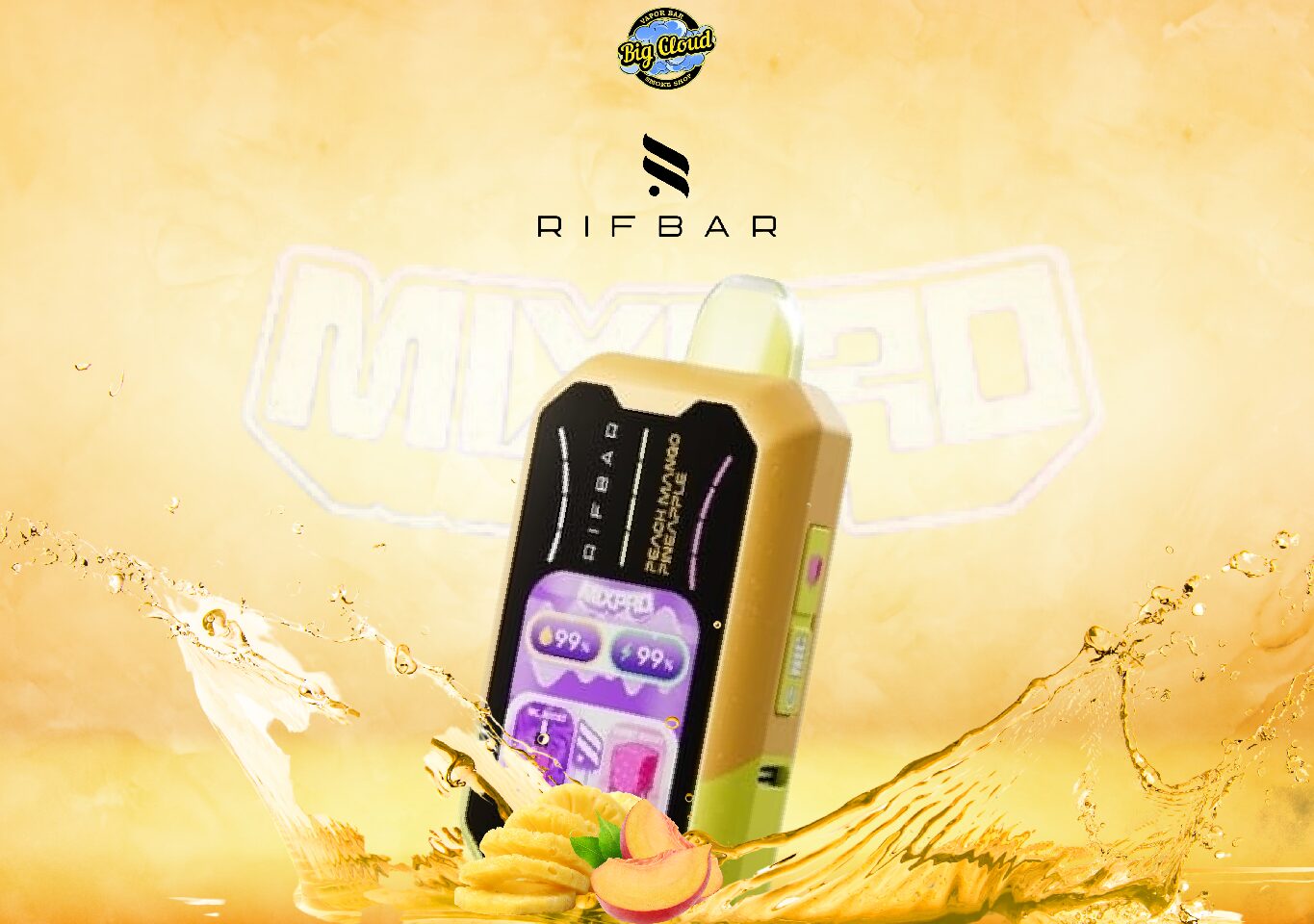 Rifbar MixPro 40K Disposable Review | Big Cloud Vapor Bar
