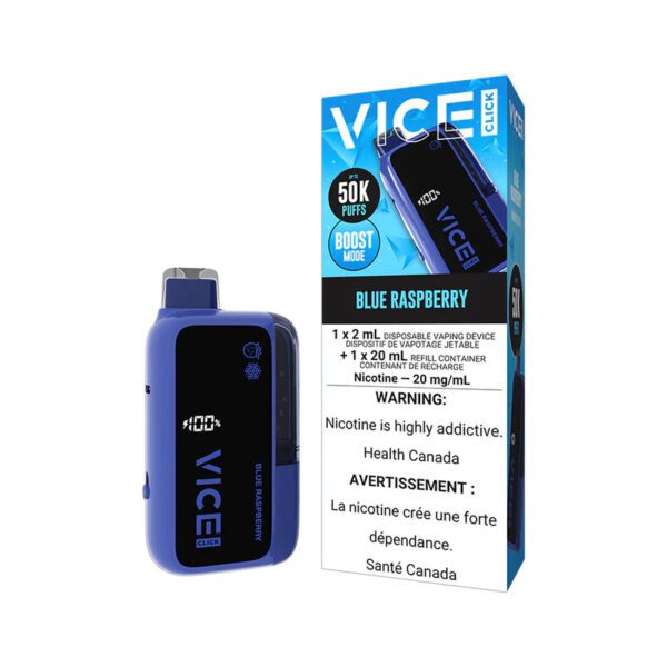 Vice Click Disposable 50K Puffs [20mg/mL] - Big Cloud Vapor Bar - Canada's Premier Vaping Experience