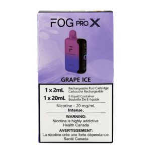 Fog Formulas Pro X 50K [20mg Intense] - Big Cloud Vapor Bar - Canada's Premier Vaping Experience