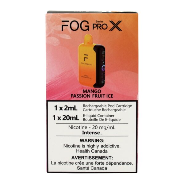 Fog Formulas Pro X 50K [20mg Intense] - Big Cloud Vapor Bar - Canada's Premier Vaping Experience