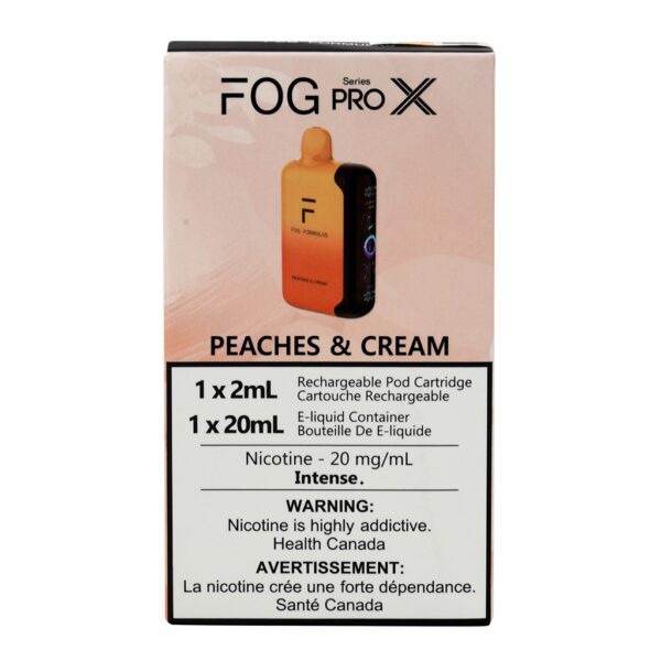 Fog Formulas Pro X 50K [20mg Intense] - Big Cloud Vapor Bar - Canada's Premier Vaping Experience