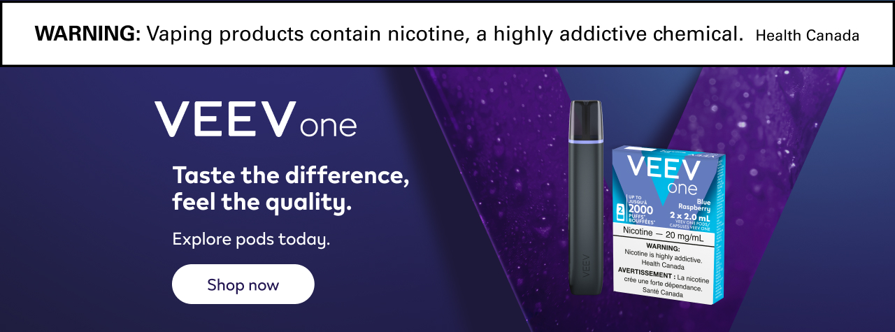 Veev One Pods - Big Cloud Vapor Bar - Burnaby, BC - Canada