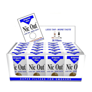 Nic Out 30-Piece Cigarette Filters - Big Cloud Vapor Bar - Canada's Premier Vaping Experience