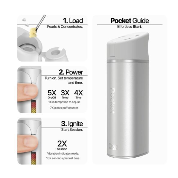 Yocan Black Pocket Concentrate Vaporizer - Big Cloud Vapor Bar - Canada's Premier Vaping Experience