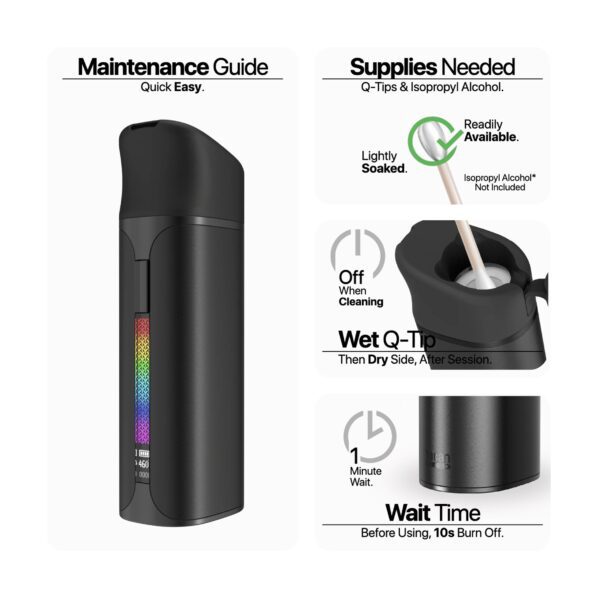 Yocan Black Pocket Concentrate Vaporizer - Big Cloud Vapor Bar - Canada's Premier Vaping Experience