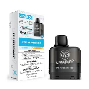 Level X FB Unleashed G2 2+10 - Big Cloud Vapor Bar - Canada's Premier Vaping Experience