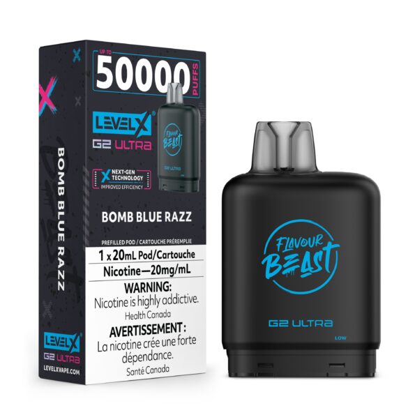 Level X Flavour Beast G2 Ultra 50K - Big Cloud Vapor Bar - Canada's Premier Vaping Experience