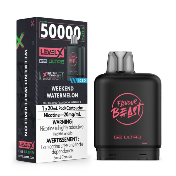 Level X Flavour Beast G2 Ultra 50K - Big Cloud Vapor Bar - Canada's Premier Vaping Experience