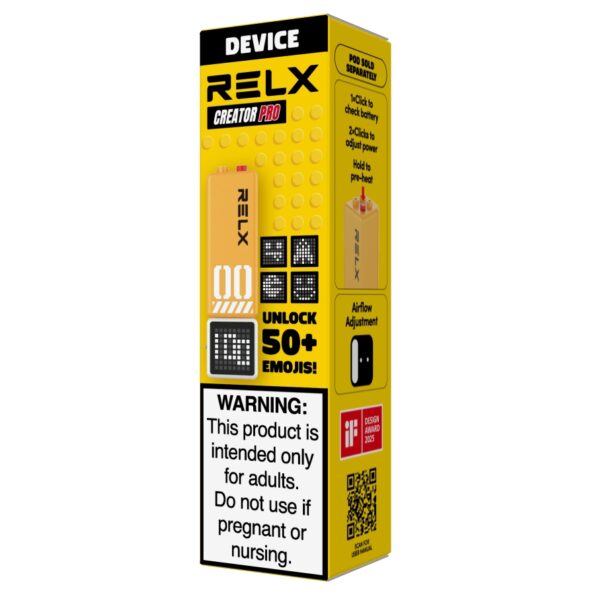RELX Creator Pro Device - Big Cloud Vapor Bar - Canada's Premier Vaping Experience