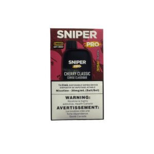 Sniper Pro 35K Puffs Disposable Vape [20mg Intense] - Big Cloud Vapor Bar - Canada's Premier Vaping Experience