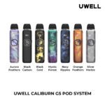 Uwell Caliburn G5 Open Pod Kit 2mL [CRC Version] - Big Cloud Vapor Bar - Canada's Premier Vaping Experience