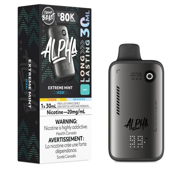 Flavour Beast Alpha 80K Disposable - Big Cloud Vapor Bar - Canada's Premier Vaping Experience