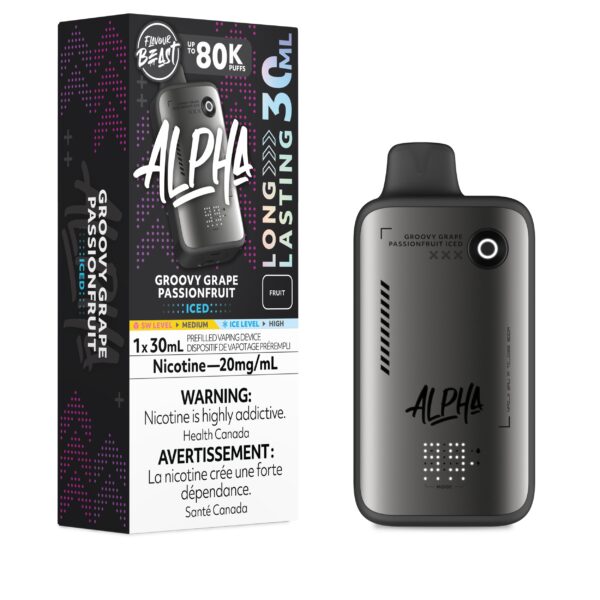 Flavour Beast Alpha 80K Disposable - Big Cloud Vapor Bar - Canada's Premier Vaping Experience