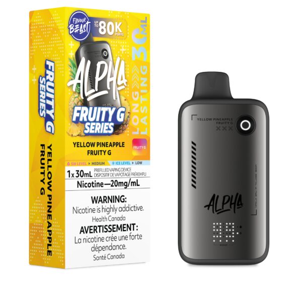 Flavour Beast Alpha 80K Disposable - Big Cloud Vapor Bar - Canada's Premier Vaping Experience