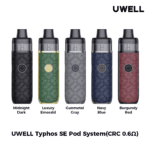 Uwell Typhos SE Open Pod Kit 5.5mL [CRC Version] - Big Cloud Vapor Bar - Canada's Premier Vaping Experience
