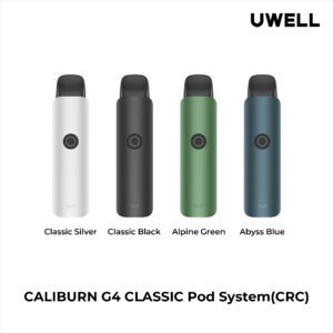 UWELL Caliburn G4 Classic Open Pod Kit 2mL [CRC Version] - Big Cloud Vapor Bar - Canada's Premier Vaping Experience