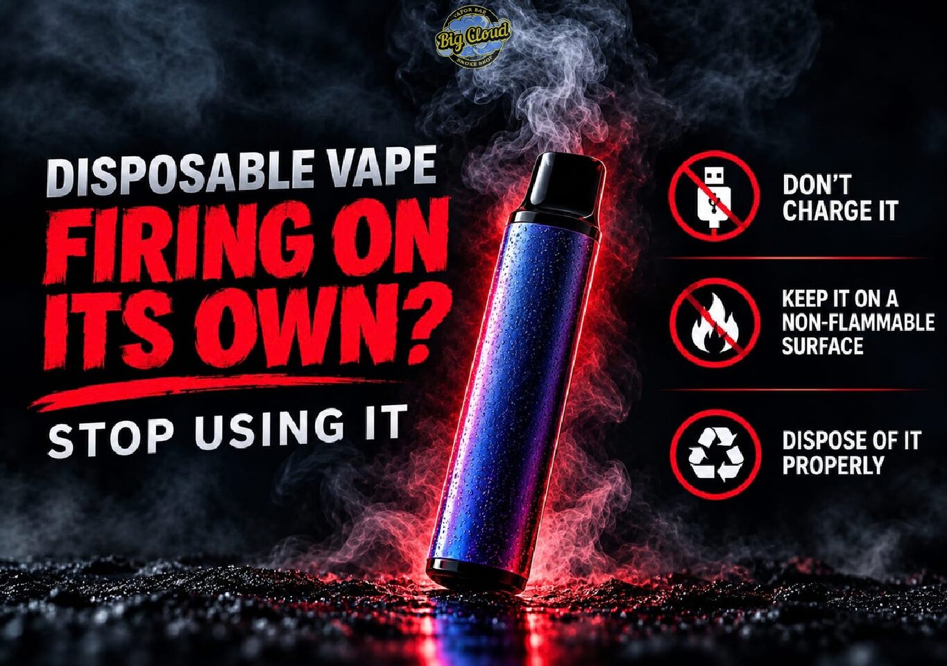 Disposable Vape Leaking? Causes, Fixes and When to Stop
