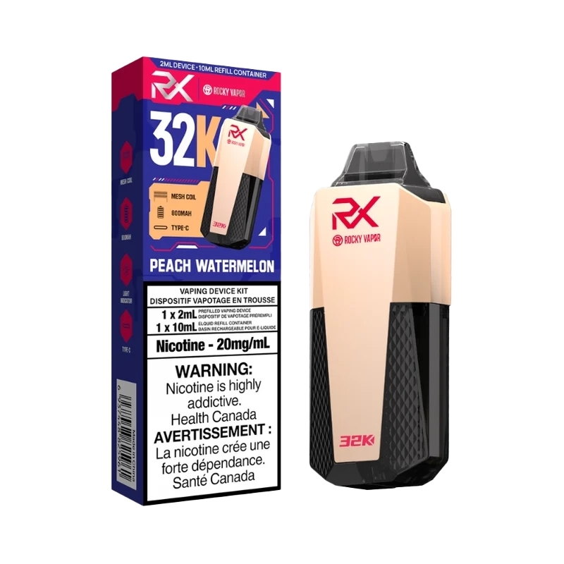 RockyVaporRX_PeachWatermelon Peach Watermelon
