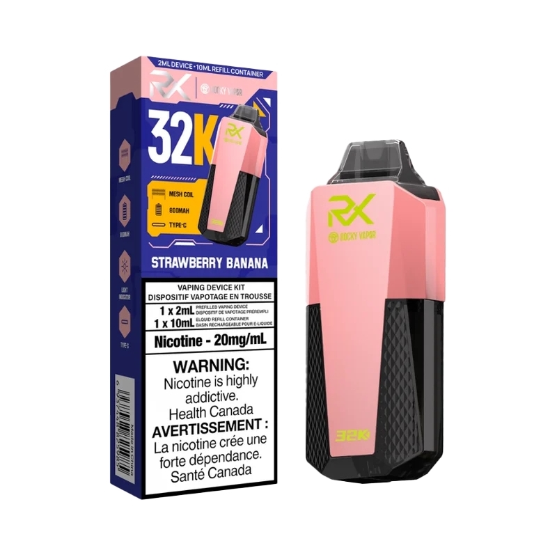 RockyVaporRX_StrawberryBanana Strawberry Banana
